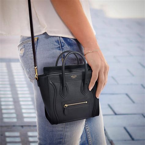 celine bags luggage|celine nano luggage shoulder bag.